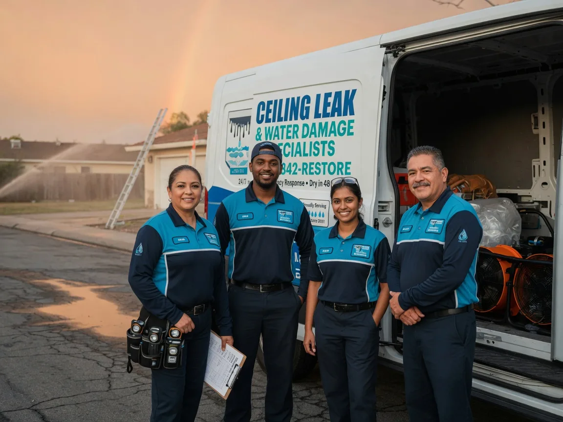 Ceiling Leak Cleanup company in Gold Hill, NC